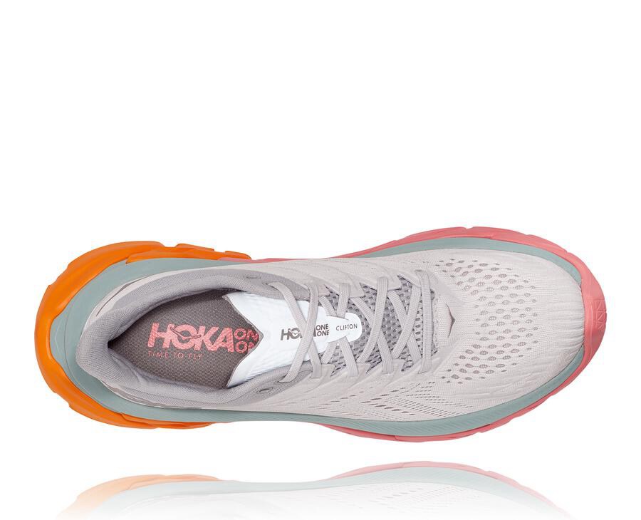 Tenis Hoka One One Masculino Branco - Clifton Edge - 075-TPMVOB